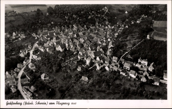 Carte postale Gräfenberg in Oberfranken, Luftaufnahme von Gräfenberg ...